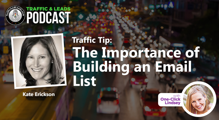 Traffic Tip: The Importance of Building an Email List